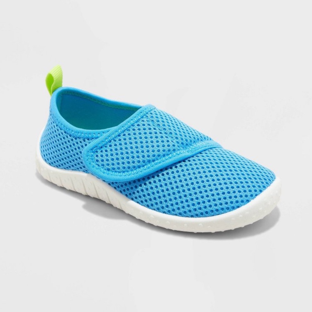 Cat & Jack Toddler Boy Teddy Slip-On Water Shoes Blue Size: M 7T/8T NWT